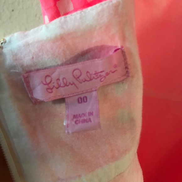 Lilly Pulitzer Bethany Dress Tie Back Gingham Pink - Picture 7 of 8